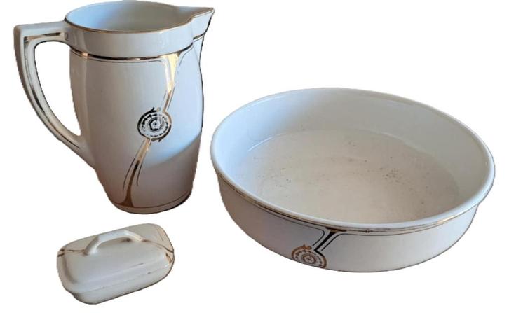 Aiguière "Boch-La Louvière" vintage, Antiquités & Art, Antiquités | Céramique & Poterie, Enlèvement ou Envoi