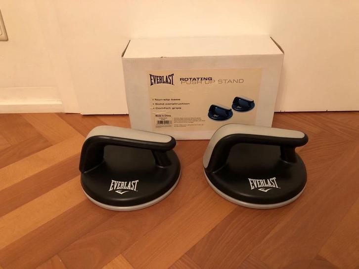 Everlast ROTATING push up stand, Sports & Fitness, Équipement de fitness, Bras, Enlèvement ou Envoi