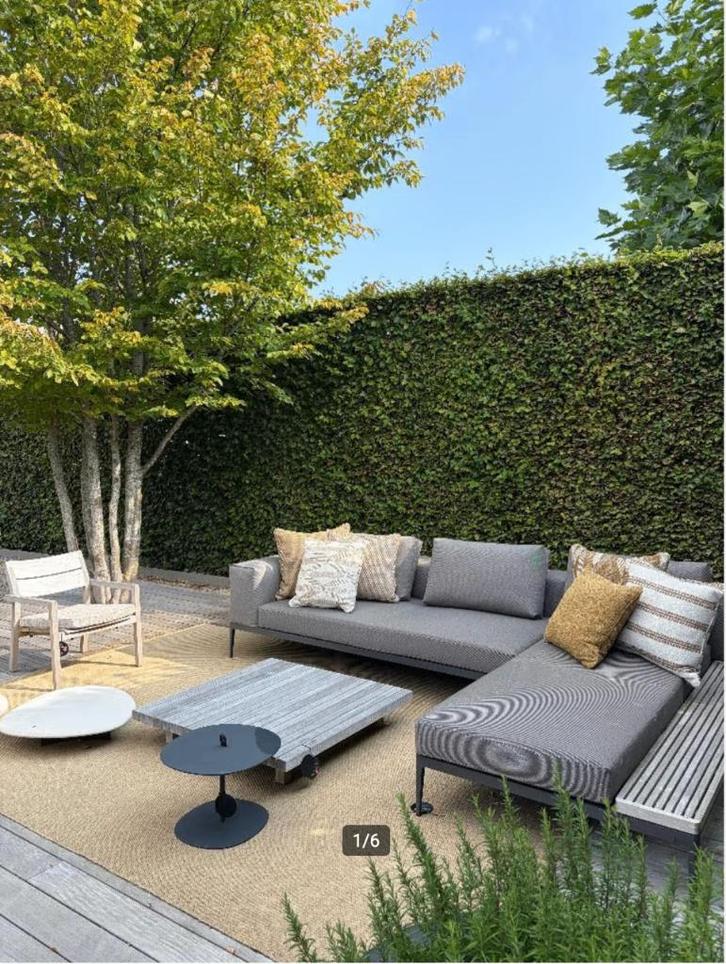 Gloster : Grille, Jardin & Terrasse, Ensembles de jardin, Comme neuf, Sets de jardin, Aluminium, 5 places, Banque, Enlèvement