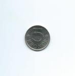 Zweden, 5 Kronor 1977 U., Ophalen of Verzenden, Overige landen, Losse munt