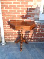 6-hoekig bijzettafeltje voor tegen de muur, 55 à 75 cm, Comme neuf, Enlèvement, Autres formes