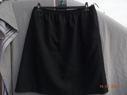 Zwarte rok Sensia 48 met zakken, Kleding | Dames, Grote Maten, Zo goed als nieuw, Rok, Zwart, Ophalen of Verzenden