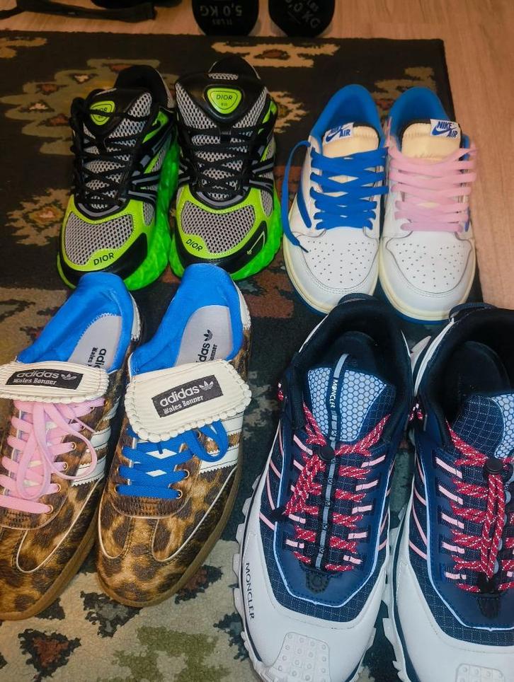 DIOR, BAPE, MONCLER, NIKE & ADIDAS Sneakers, Kleding | Heren, Schoenen, Nieuw, Sneakers, Overige kleuren, Ophalen