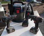 Pack 4 outils Bosch 18V, Bricolage & Construction, Enlèvement, Utilisé, Foreuse et Perceuse