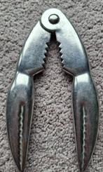 Vintage metalen zeevruchtentang (krab, kreeft, noten...), Huis en Inrichting, Ophalen of Verzenden