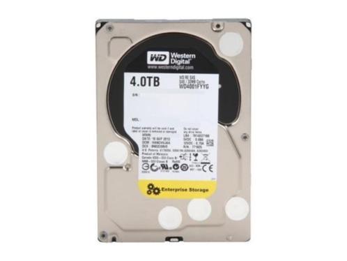 WD4001FYYG 4tb SAS 7200RPM Harddisk, Computers en Software, Harde schijven, Gebruikt, Server, Intern, HDD, SAS, Ophalen of Verzenden