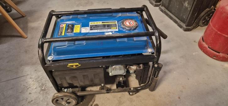 Générateur électrique portatif, Doe-het-zelf en Bouw, Aggregaten, Gebruikt, Overige typen, Minder dan 5 kVA, Elektrisch startend