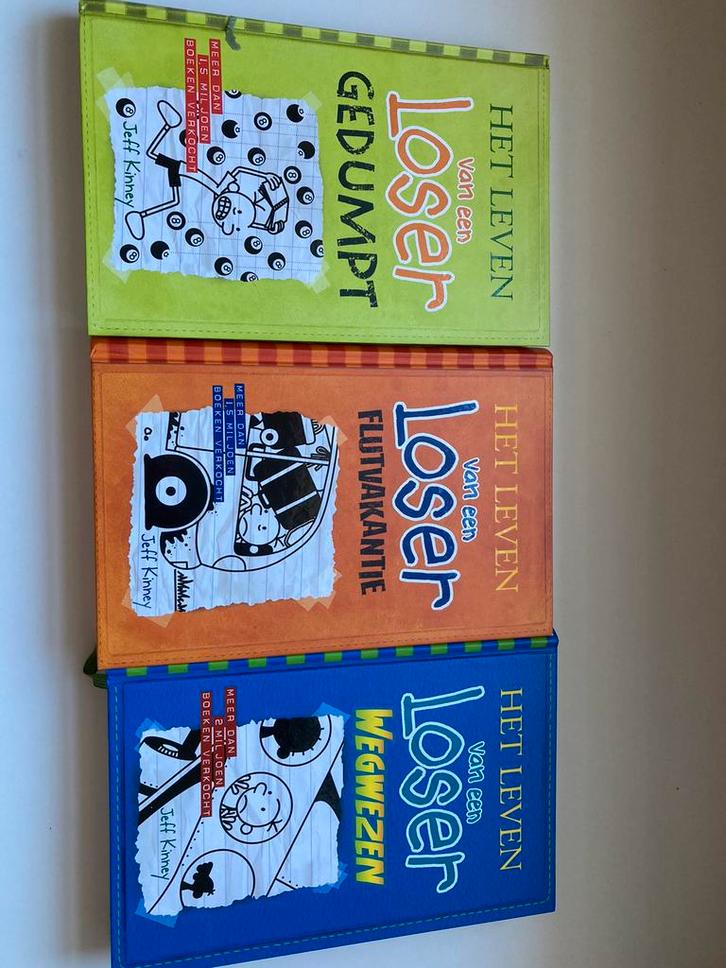 Het leven van een Loser - Gedumpt/Flutvakantie/Wegwezen, Boeken, Kinderboeken | Jeugd | 10 tot 12 jaar, Ophalen of Verzenden