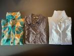 3 hemden (lange mouwen) - Maat 128, Kinderen en Baby's, Kinderkleding | Maat 128, Overhemd of Blouse, JBC, Ophalen of Verzenden