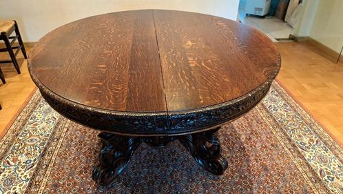 Prachtige antieke ovale tafel uit de 19de eeuw, Antiek en Kunst, Antiek | Meubels | Tafels, Ophalen