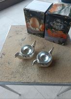 Ensemble de 2 coquetiers en métal argenté — The Mayfair Coll, Enlèvement ou Envoi