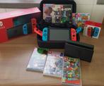 Nintendo switch met extra games, Ophalen, Zo goed als nieuw