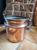 Antiek koperen kookketel, Enlèvement, Cuivre