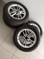 4 Aluminium velgen met continental banden Mercedes A klasse, Auto-onderdelen, Banden en Velgen, Ophalen, Gebruikt, 16 inch, 205 mm