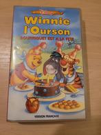 K7 vhs winnie l'ourson bourriquet est à la fete, CD & DVD, Enlèvement ou Envoi, Dessin animé, Tous les âges, Comme neuf
