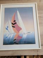 Kader met  zeilboot, Huis en Inrichting, Ophalen of Verzenden