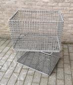 Sterke galva opbergmanden vintage decoratie, Enlèvement ou Envoi, Comme neuf