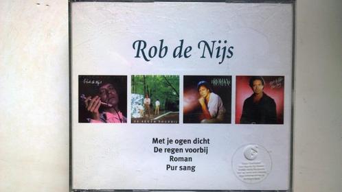 Rob de Nijs - Met Je Ogen Dicht + De Regen Voorbij + Roman +, Cd's en Dvd's, Cd's | Nederlandstalig, Zo goed als nieuw, Pop, Ophalen of Verzenden