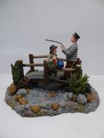 Luville Item  fishing on the bridge - 602317, Diversen, Kerst, Ophalen of Verzenden, Zo goed als nieuw