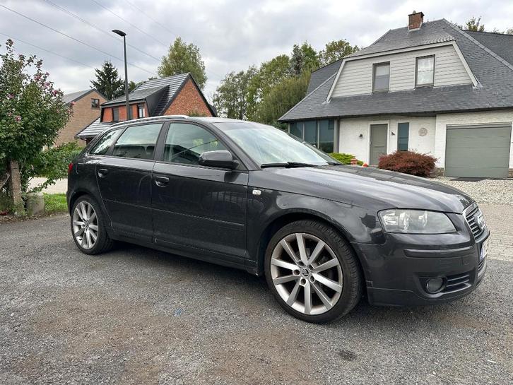 Audi A3 2.0 TDI Automaat 2005, Auto's, Audi, Bedrijf, Te koop, A3, Airbags, Airconditioning, Boordcomputer, Centrale vergrendeling