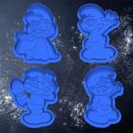 4x Smurfen Cookie cutter / Koekjessnijders, Ophalen of Verzenden, Nieuw, Bakvorm