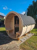 Barrel Sauna 3M Gratis Levering en Plaatsing, Sport en Fitness, Sauna, Ophalen of Verzenden, Nieuw