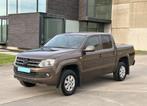 Volkswagen Amarok 2.0TDI 4x4 GPS | Cruise control 164pk, Auto's, Euro 5, Stof, 4 cilinders, Bruin