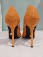 542C* sexy escarpins oranges vernis (41), Neuf, Escarpins, Orange, Envoi