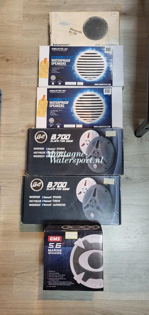Partij speakers – 6 sets, Watersport en Boten, Accessoires en Onderhoud, Nieuw, Interieur en Kussens, Ophalen of Verzenden