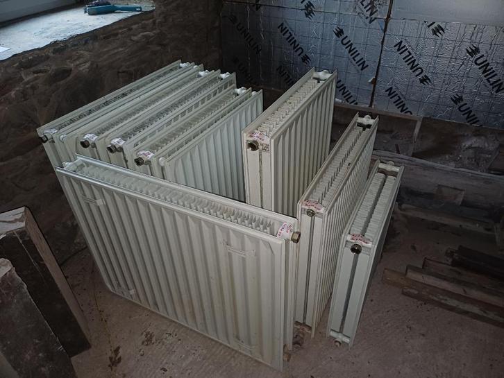 Radiateurs acier blanc double et triple parois, Bricolage & Construction, Chauffage & Radiateurs, Utilisé, Radiateur, Enlèvement