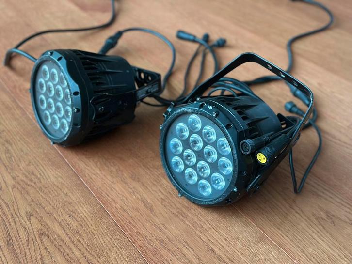 Outdoor Led spot showtec spectral MKII ip67, Musique & Instruments, Lumières & Lasers, Comme neuf, Couleur, Enlèvement