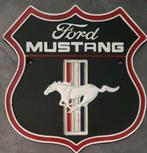 Ford Mustang gietijzeren decoratie bord en veel andere, Verzamelen, Ophalen of Verzenden, Nieuw, Reclamebord