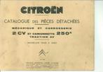 CD avec fichiers PDF de Citroën 2CV, livres de garage, Enlèvement ou Envoi