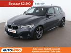 BMW 1 Serie 116 116i M Sport (bj 2018), Auto's, Gebruikt, Leder, 5 deurs, Zilver of Grijs