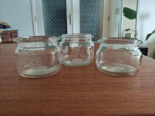 Vintage potten met deksel 1/2 liter, Huis en Inrichting, Keuken | Keukenbenodigdheden, Ophalen of Verzenden