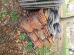 Gratis, Doe-het-zelf en Bouw, Dakpannen en Dakbedekking, Ophalen, Gebruikt, Steen of Klei, 5 tot 10 m²