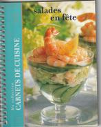 CARNETS DE CUISINE : salades en fête, Ophalen, Hoofdgerechten, Nieuw, Collectif