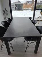 Eettafel + 6 kuipstoelen, Enlèvement