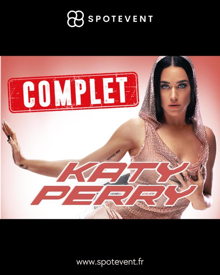 Katy Perry - Concert - Places, Tickets en Kaartjes, Evenementen en Festivals