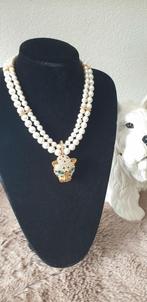 Vintage parelketting, Ophalen of Verzenden, Zo goed als nieuw