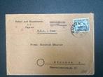 Brief nr 727 Eupen München 1947 us civil censorship, Timbres & Monnaies, Lettres & Enveloppes | Belgique, Lettre, Enlèvement ou Envoi