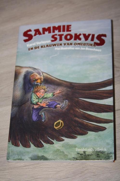Sammie Stokvis en de klauwen van Omertina , Karel Verleyen, Boeken, Kinderboeken | Jeugd | 10 tot 12 jaar, Zo goed als nieuw, Fictie