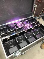 Chauvet QUAD4 IP Batterij Uplighters incl. Flightcase, Ophalen of Verzenden, Gebruikt, Kleur