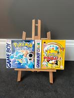 Gameboy Color Pokémon | Blue and Pinball, Games en Spelcomputers, Games | Nintendo Game Boy, Verzenden, Zo goed als nieuw