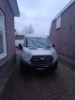 Ford transit 2020 L3h2 130pk automaat dubbel cabine, Auto's, Bestelwagens en Lichte vracht, Te koop, Zilver of Grijs, 750 kg, Ford