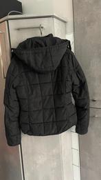 Zwarte JAS met capuchon S, Kleding | Dames, Jassen | Zomer, Ophalen of Verzenden, Zo goed als nieuw, Maat 36 (S), Zwart
