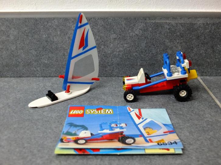 Lego System 6534 - Voiture de plage (Beach Bandit), 1992, Kinderen en Baby's, Speelgoed | Duplo en Lego, Gebruikt, Lego, Complete set