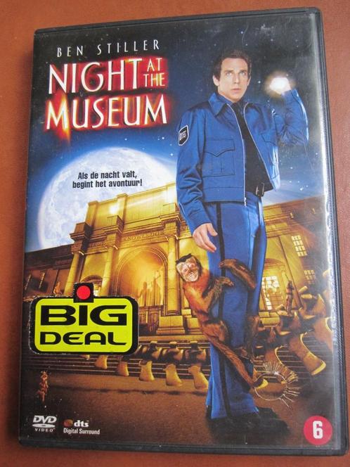 Night At The Museum (2006), Cd's en Dvd's, Dvd's | Komedie, Zo goed als nieuw, Actiekomedie, Vanaf 6 jaar, Ophalen of Verzenden