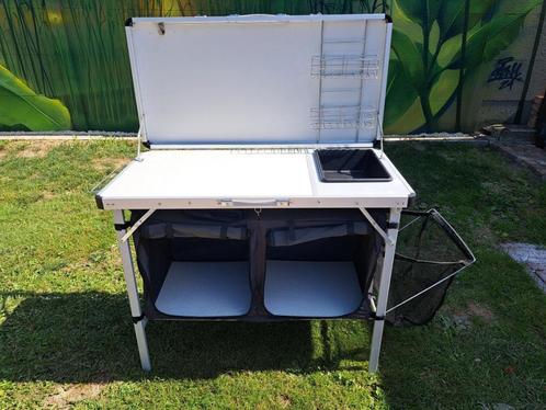 campingkeuken, Caravans en Kamperen, Kampeermeubelen, Gebruikt, Campingkast, Ophalen