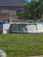 Piscine tubulaire ronde 427x102  plus accessoires, Jardin & Terrasse, Enlèvement, Utilisé